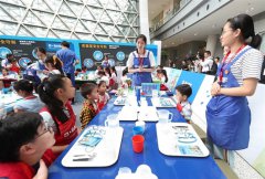 澳门威尼斯人网址000多名儿童在上海参与了这一暑期科普教育展示项目